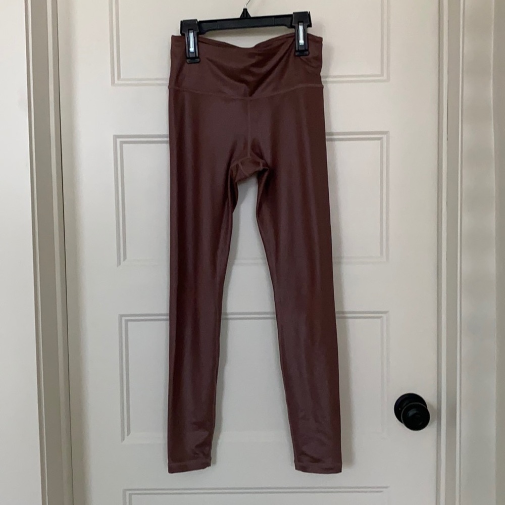 Dusty Mauve Shimmer Tight athleta xs
